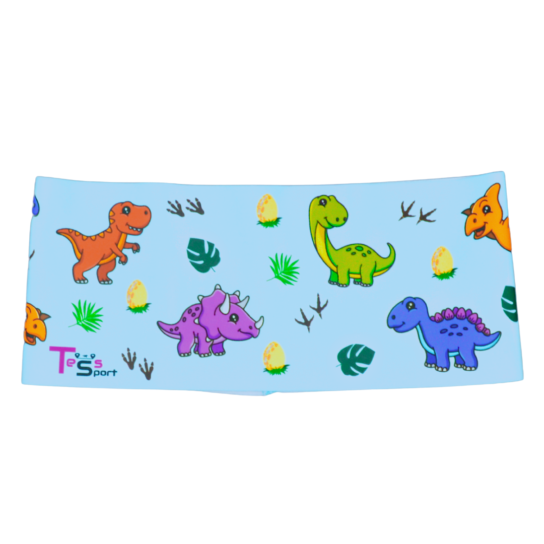 Čelenka TessSport Modrý dinosaurus